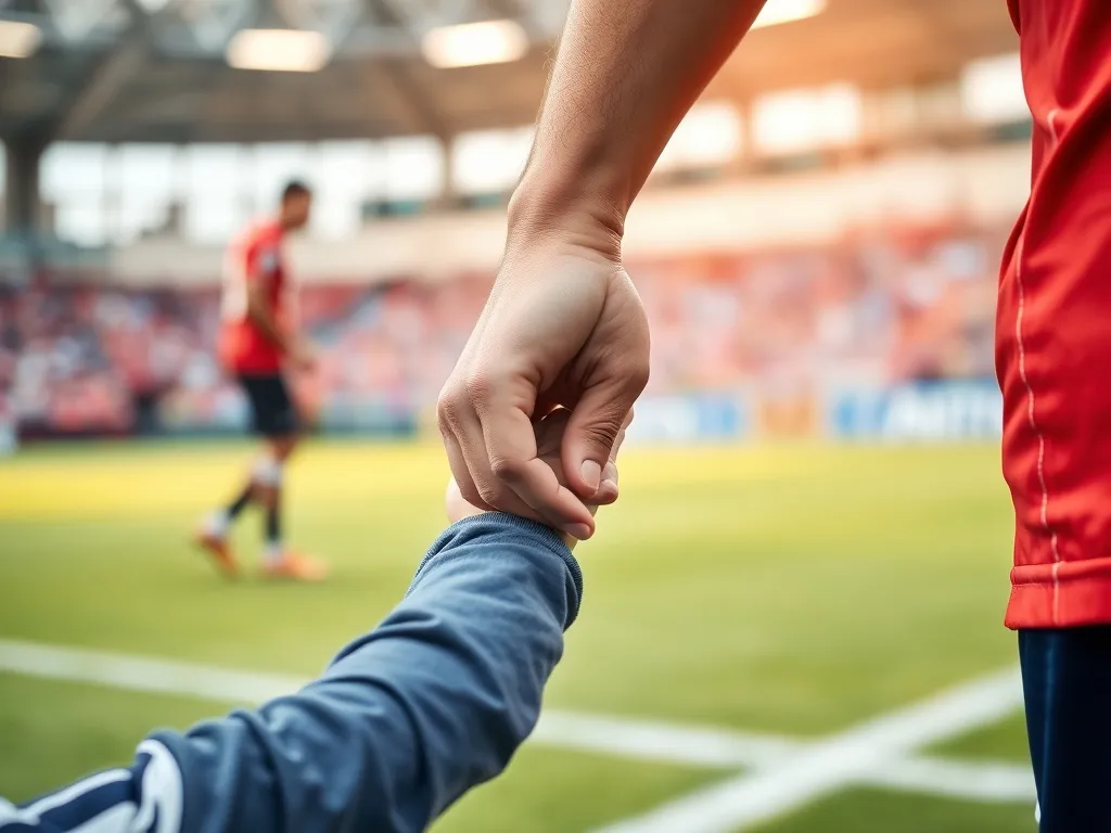 Dlaczego dzieci wyprowadzają piłkarzy na boisko?